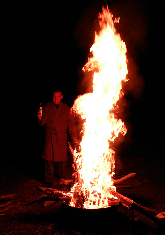 Brad and the big 
fire