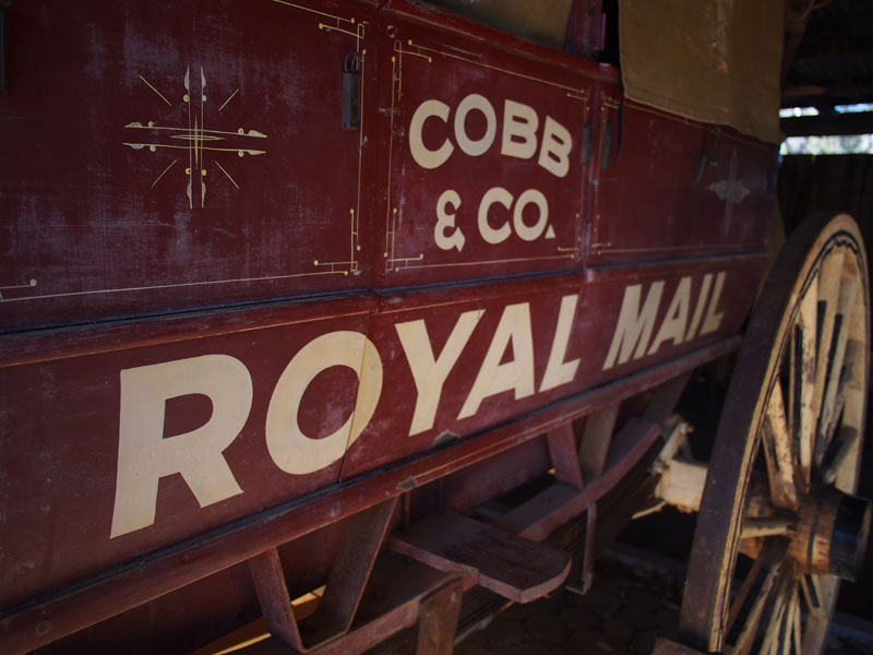 cobb & co, lost in 
time...