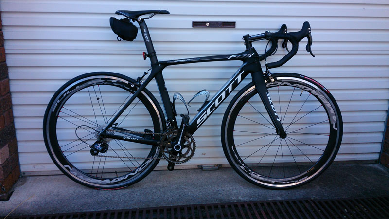 Scott Foil 20 with 
Campanolo Bullet Ultra